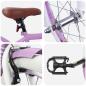 Preview: Kinderfahrrad 20 Zoll für 6-11 Jahre alt Lila