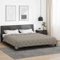 Preview: ARDEBO.de - Sommerdecke 200 x 200 cm Sommer 200 gsm Hellgrau