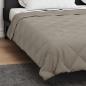 Preview: Sommerdecke 240 x 200 cm Sommer 200 gsm Hellgrau