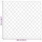 Preview: Winterbettdecke 220 x 260 cm 450 g/m² Schwarz und Anthrazit