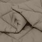 Preview: Winterbettdecke 135 x 220 cm 450 g/m² Hellgrau