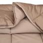 Preview: Sommerdecke Gold 220 x 135 cm Satin und Mikrofaser
