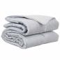 Preview: Ganzjahresbettdecke 155 x 200 cm 300 g/m² Silber