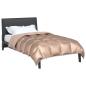 Preview: Winterbettdecke Gold 200 x 155 cm Satin und Mikrofaser