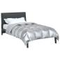 Preview: ARDEBO.de - Winterbettdecke Silber 200 x 140 cm Satin und Mikrofaser