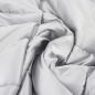 Preview: ARDEBO.de - Winterbettdecke Silber 220 x 155 cm Satin und Mikrofaser