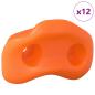 Preview: ARDEBO.de - Klettergriff 12 pcs Orange 100 x 67 x 43 mm PP