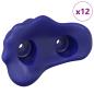 Preview: ARDEBO.de - Klettergriff 12 pcs Blau 100 x 67 x 43 mm PP