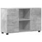 Preview: Sideboard Beton Grau 88,5 x 30,5 x 55,5 cm Holzwerkstoff