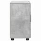 Preview: Sideboard Beton Grau 88,5 x 30,5 x 55,5 cm Holzwerkstoff