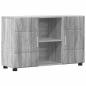 Preview: ARDEBO.de - Sideboard Graues Sonoma 88,5 x 30,5 x 55,5 cm Holzwerkstoff
