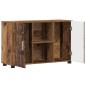 Preview: Sideboard mit Regal Altholz 88,5 x 30,5 x 55,5 cm Holzwerkstoff