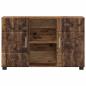 Preview: Sideboard mit Regal Altholz 88,5 x 30,5 x 55,5 cm Holzwerkstoff