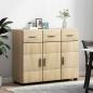 Preview: Sideboard Sonoma-Eiche 88,5 x 30,5 x 73 cm Holzwerkstoff