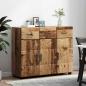 Preview: Sideboard mit Regal Altholz 88,5 x 30,5 x 73 cm Holzwerkstoff