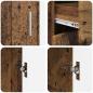 Preview: Sideboard mit Regal Altholz 88,5 x 30,5 x 73 cm Holzwerkstoff