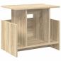 Preview: ARDEBO.de - TV-Ständer 2 pcs Sonoma-Eiche 50 x 35 x 45 cm Holzwerkstoff