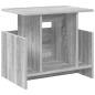 Preview: ARDEBO.de - TV-Ständer Graues Sonoma 50 x 35 x 45 cm Holzwerkstoff
