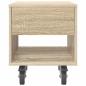Preview: Nachttisch 2 pcs Sonoma-Eiche 40,5 x 40 x 48 cm Holzwerkstoff