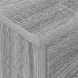 Preview: Nachttisch Graues Sonoma 40,5 x 40 x 48 cm Holzwerkstoff