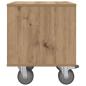 Preview: Nachttisch 2 pcs Artisan-Eiche 40,5 x 40 x 48 cm Holzwerkstoff