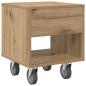Preview: Nachttisch 2 pcs Artisan-Eiche 40,5 x 40 x 48 cm Holzwerkstoff