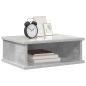 Preview: Nachttisch 2 stk. Beton Grau 40 x 31 x 15 cm Holzwerkstoff