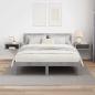 Preview: Nachttisch 2 stk. Beton Grau 40 x 31 x 15 cm Holzwerkstoff