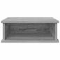 Preview: Nachttisch Graues Sonoma 40 x 31 x 15 cm Holzwerkstoff
