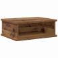Preview: Nachttisch Altholz 40 x 31 x 15 cm Holzwerkstoff