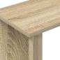Preview: Beistelltisch Sonoma-Eiche 35 x 25 x 50 cm Holzwerkstoff