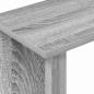 Preview: Beistelltisch Graues Sonoma 35 x 25 x 50 cm Holzwerkstoff