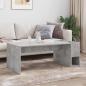 Preview: Couchtisch Beton Grau 101,5 x 50 x 37 cm Holzwerkstoff