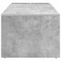 Preview: Couchtisch Beton Grau 101,5 x 50 x 37 cm Holzwerkstoff
