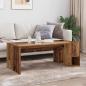 Preview: Couchtisch Altholz 101,5 x 50 x 37 cm Holzwerkstoff