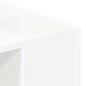 Preview: Schreibtisch Weiß 109 x 50 x 78 cm Holzwerkstoff