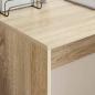 Preview: Schreibtisch Sonoma-Eiche 109 x 50 x 78 cm Holzwerkstoff
