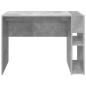 Preview: Schreibtisch Beton Grau 109 x 50 x 78 cm Holzwerkstoff
