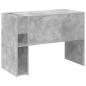 Preview: Schreibtisch Beton Grau 109 x 50 x 78 cm Holzwerkstoff