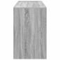 Preview: Schreibtisch Graues Sonoma 109 x 50 x 78 cm Holzwerkstoff