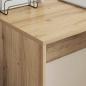 Preview: Schreibtisch Artisan-Eiche 109 x 50 x 78 cm Holzwerkstoff