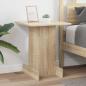 Preview: Beistelltisch Sonoma-Eiche 44,5 x 45 x 55 cm Holzwerkstoff