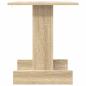 Preview: Beistelltisch Sonoma-Eiche 44,5 x 45 x 55 cm Holzwerkstoff