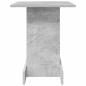 Preview: ARDEBO.de - Beistelltisch Beton Grau 44,5 x 45 x 55 cm Holzwerkstoff