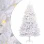 Preview: ARDEBO.de - Künstlicher Weihnachtsbaum Weiß 300 cm PVC und Metall