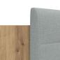 Preview: Bettgestell mit Kopfteil Artisan-Eiche 180 x 200 cm