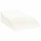 Preview: Beinkissen Weiß 68 x 40 x 18 cm