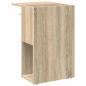 Preview: Beistelltisch Sonoma-Eiche 35 x 40 x 55 cm Holzwerkstoff