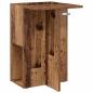Preview: ARDEBO.de - Beistelltisch Altholz 35 x 40 x 55 cm Holzwerkstoff