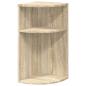 Preview: Beistelltisch Sonoma-Eiche 29,6 x 29,6 x 60 cm Holzwerkstoff